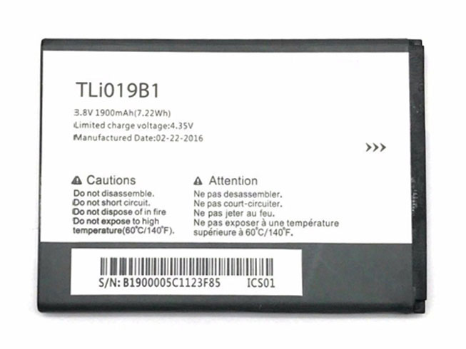 Batería para ALCATEL A3-OT-5046-alcatel-TLI019B1